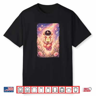 Astronaut Tarot The Empress Cosmic Space Design Premium Tri Blend Shirt
