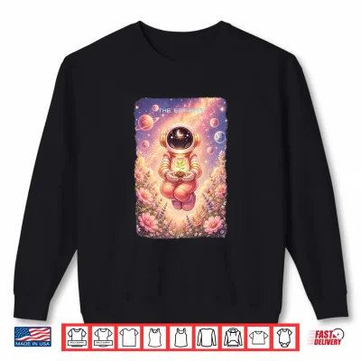 Astronaut Tarot The Empress Cosmic Space Design Premium Tri Blend Shirt 2 Sweatshirt Astronaut Tarot The Empress Cosmic Space Design Premium Tri Blend Shirt