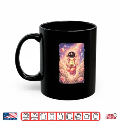 Astronaut Tarot The Empress Cosmic Space Design Premium Tri Blend Shirt 3 Mug Astronaut Tarot The Empress Cosmic Space Design Premium Tri Blend Shirt