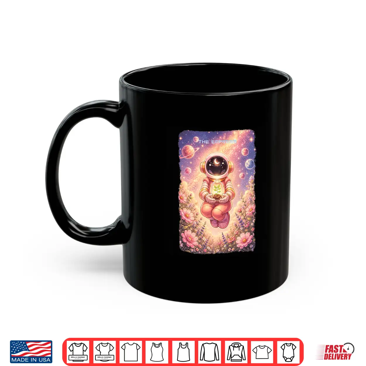 Astronaut Tarot The Empress Cosmic Space Design Premium Tri Blend Shirt Astronaut Tarot The Empress Cosmic Space Design Premium Tri Blend Shirt
