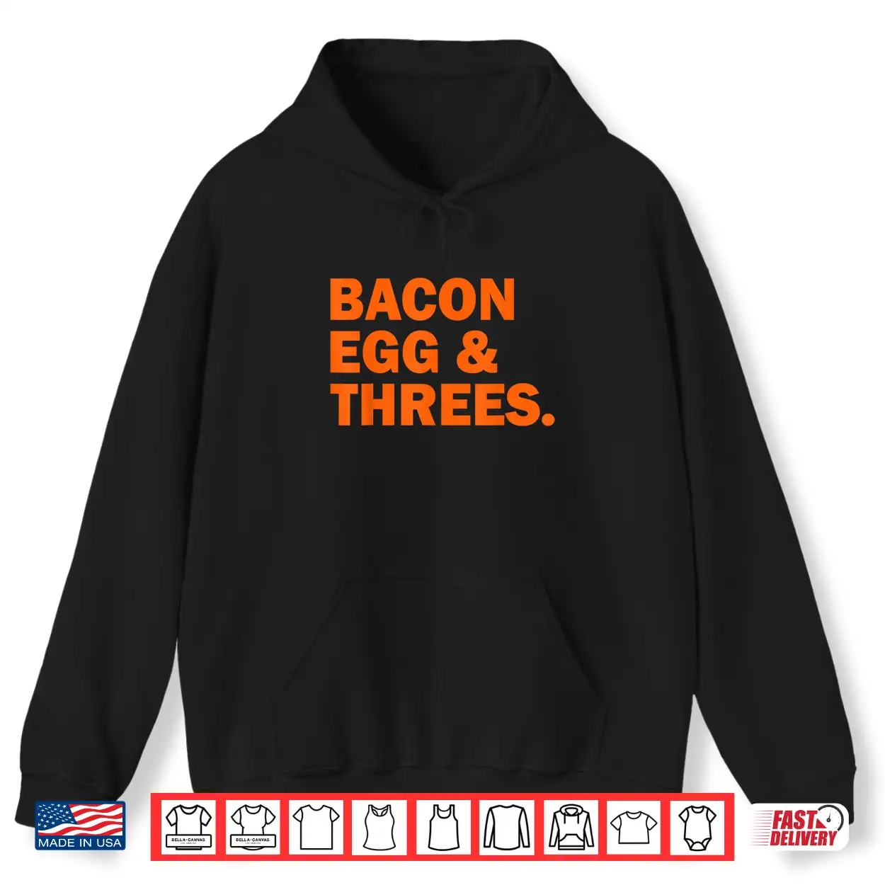 Bacon Egg And Threes Shirt Bacon Egg And Threes Shirt