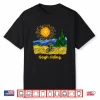 Gogh Riding Funny Cycling Van Gogh Art Bike Shirt