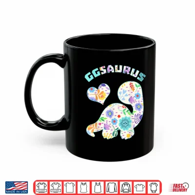 Mug Ggsaurus Dinosaur Family Relationship Dino Floral Shirt