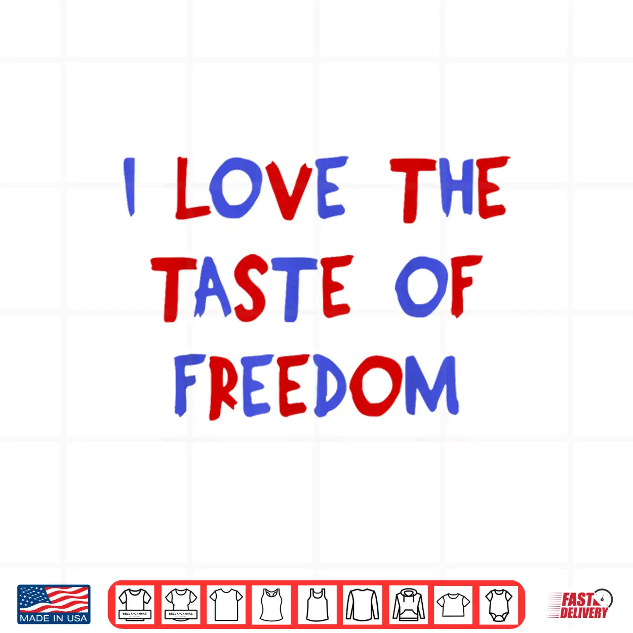 I Love The Taste Of Freedom Matching Fourth Of July Couple Shirt I Love The Taste Of Freedom Matching Fourth Of July Couple Shirt