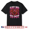 Mens Bootleg Say No To Pot Funny Lobster Performance Shirt