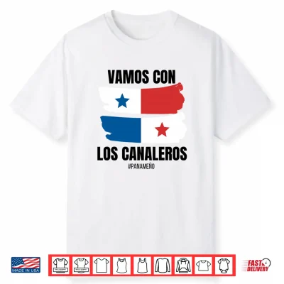 Panama Vamos Con Los Canaleros Futbol Soccer Shirt