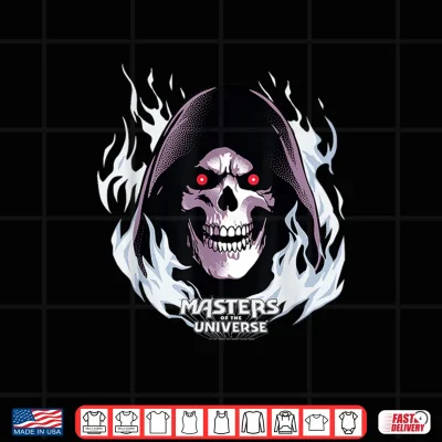 Design Masters of the Universe Skeletor Flame Shirt