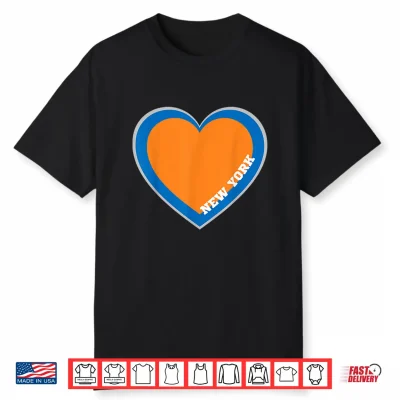 New York Heart Shirt Nyc Love State Pride I Love New York Shirt