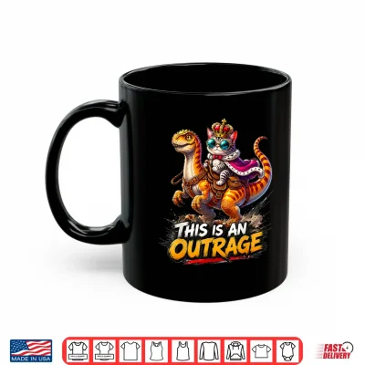 Mug Princess Cat Donut Gold Womens Mens Shirt