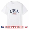 Vintage Usa Flag Design For Fourth Of July Patriotic Shirt