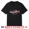 250 Years America 1776 2026 Fishing Usa Flag 250Th Birthday Shirt
