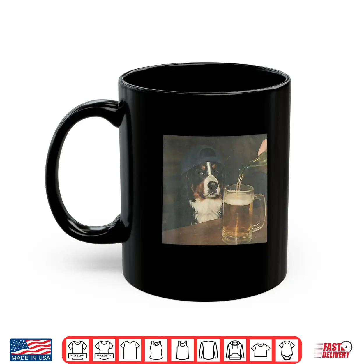 Bernese Mountain Dog Drinking Beer Shirt Bernese Mountain Dog Drinking Beer Shirt