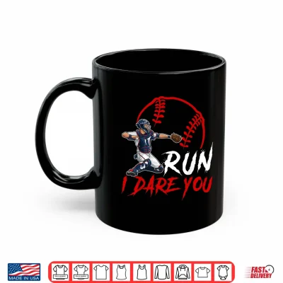 Run Steal I Dare You Humor Baseball Catcher Vintage Shirt 3 Mug Run Steal I Dare You Humor Baseball Catcher Vintage Shirt