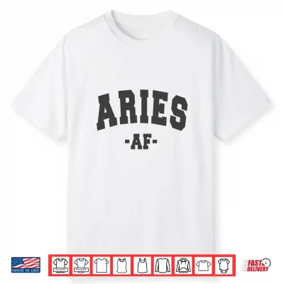 Aries Astrology Zodiac Sign Decorations Shirt