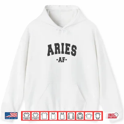 Hoodie ARIES ASTROLOGY ZODIAC SIGN DECORATIONS Shirt