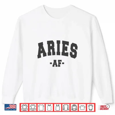 Sweatshirt ARIES ASTROLOGY ZODIAC SIGN DECORATIONS Shirt