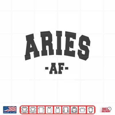 Design ARIES ASTROLOGY ZODIAC SIGN DECORATIONS Shirt