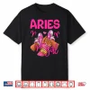 Aries Girl Birthday Queen Women Sneakers Zodiac Sign Shirt