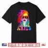 Aries Loc’D Woman Black Queen Art Zodiac Birthday Shirt
