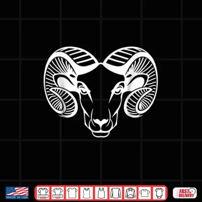 Design Aries Ram Astrology Shirt Zodiac Tee