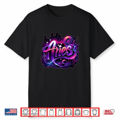 Aries Zodiac Sign Astrology Shirt Aries Birthday Shirt