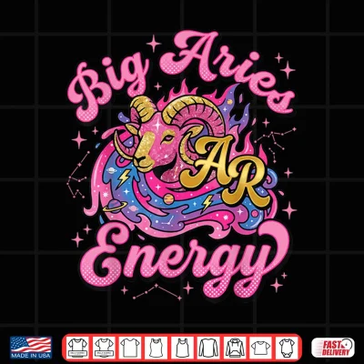 Design Big Aries Energy Shirt