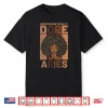 Black History Unapologetically Dope Aries Melanin Horoscope Shirt