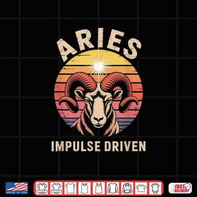 Design Vintage Aries Horoscope Astrology and Zodiac Clothing Shirt
