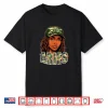 Aries Queen Camo Hat Locs Birthday Black Woman Shirt
