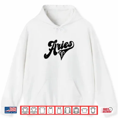 Aries Retro Zodiac Astrology Horoscope Aries Shirt 1 Hoodie Aries Retro Zodiac Astrology Horoscope Aries Shirt