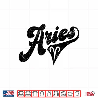 Aries Retro Zodiac Astrology Horoscope Aries Shirt 4 Design Aries Retro Zodiac Astrology Horoscope Aries Shirt