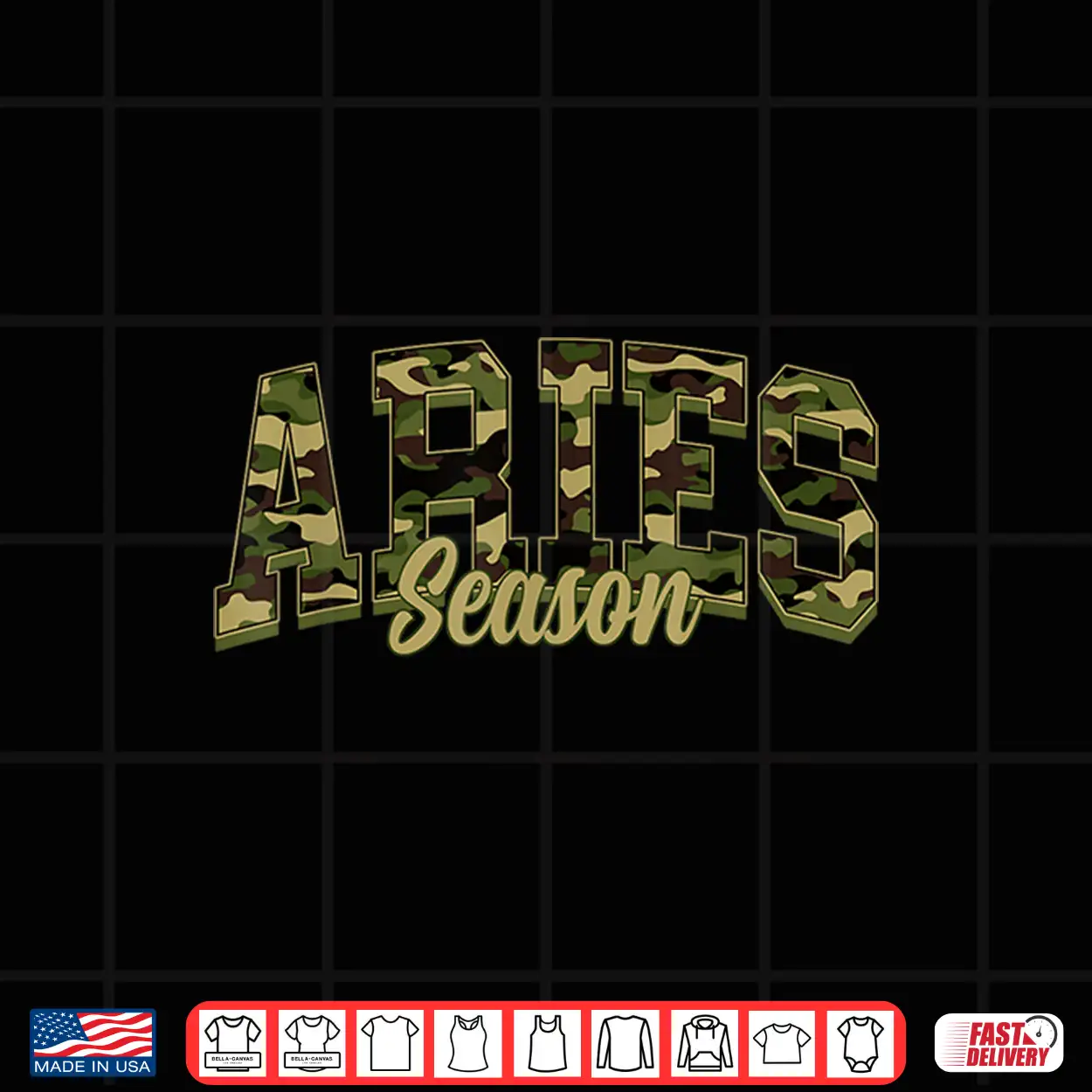 Aries Season Camo Camouflage Birthday Zodiac Shirt Aries Season Camo Camouflage Birthday Zodiac Shirt