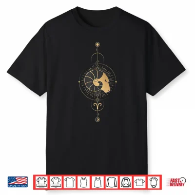 Aries Zodiac Sign Symbol Cosmic Cool Astrology Lover Gifts Shirt