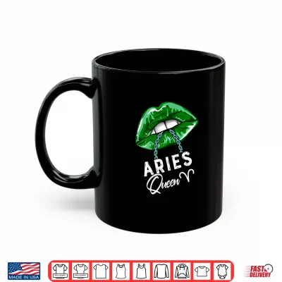 Green Aries Queen Lips Chain Zodiac St Patricks Day Shirt 3 Mug Green Aries Queen Lips Chain Zodiac St Patricks Day Shirt