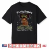 It’S My Birthday Aries Queen Camo Bow Afro Black Girl Shirt