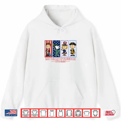 Hoodie America 250th Anniversary Patriotic Snoopy Shirt