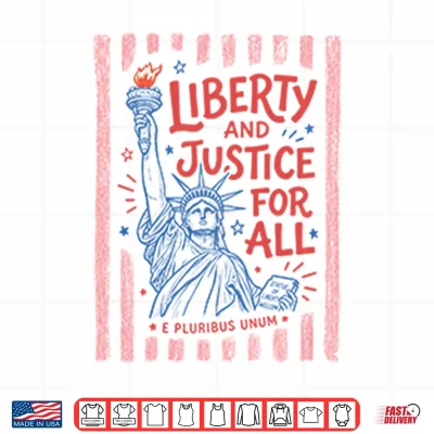 Design Liberty And Justice For All Shirt