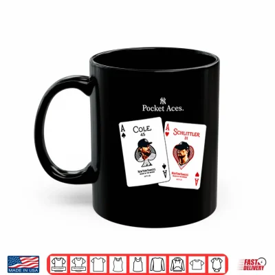 Mug New York Yankees Pocket Aces Gerrit Cole and Cam Schlittler Shirt