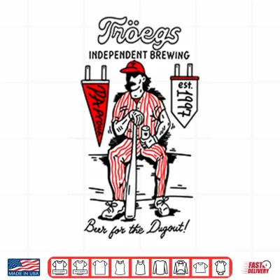 Design Phillies Troegs Independent Brewing Shirt