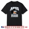 Aries 1988 Melanated Skin Zodiac Astrology Traits Shirt