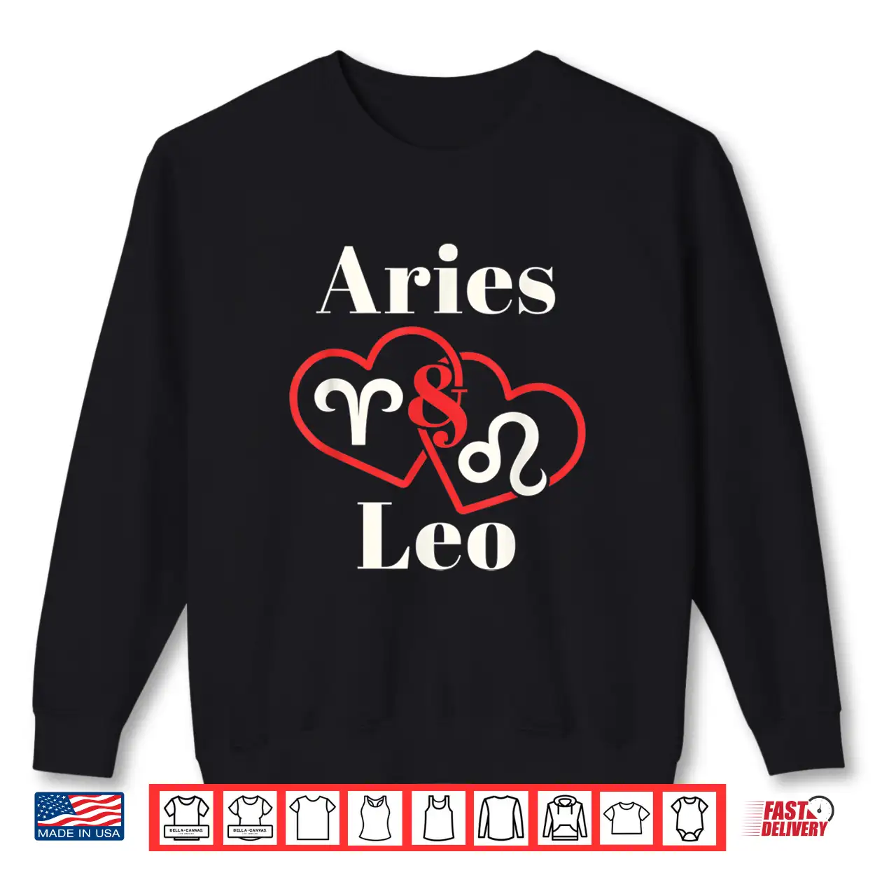 Aries Leo Zodiac Couples Astrology Heart Valentines Day Shirt Aries Leo Zodiac Couples Astrology Heart Valentines Day Shirt