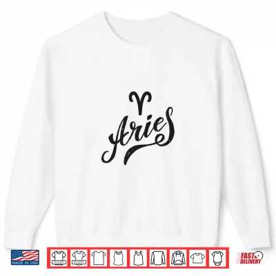 Sweatshirt Aries Zodiac Shirt 2