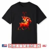 March April Birthday Asian Brush Aries Zodiac Fire Sign Shirt