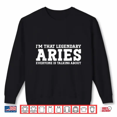 Sweatshirt Aries Personal Name Funny Aries Shirt
