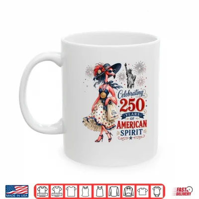 Patriotic Flamingo 250 Years Of Freedom 1776 2026 Usa Design Shirt 3 Mug Patriotic Flamingo 250 Years of Freedom 1776 2026 USA Design Shirt