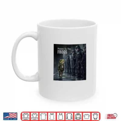 Mug Power to The Frogs Shirt