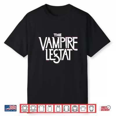 The Vampire Lestat Logo Dark Shirt