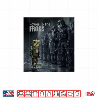 Design Power to The Frogs Shirt