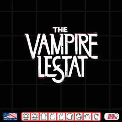 Design The Vampire Lestat Logo Dark Shirt