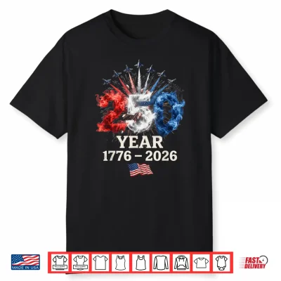 250Th Anniversary Usa Women Patriotic 4Th Of July Shirt